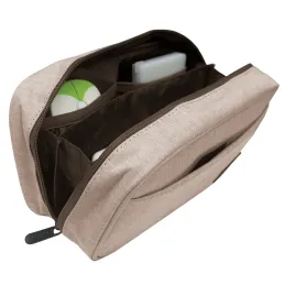 Cartuchera Estuche Organizador Portacables TEROS TE-ACS9015 beige Teros-Cartuchera Estuche Organizador Portacables TEROS TE-ACS9