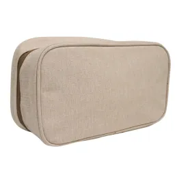 Cartuchera Estuche Organizador Portacables TEROS TE-ACS9015 beige Teros-Cartuchera Estuche Organizador Portacables TEROS TE-ACS9