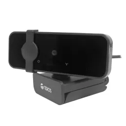 Webcam TEROS TE-9072 2K micrófono incorporado USB 2.0 Teros-Webcam TEROS TE-9072 2K micrófono incorporado USB 2.0 Trabaja con ca