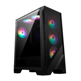 Case con Fuente de 650W MSI MAG FORGE 120A AIRFLOW Mid Tower Lenovo-Case con Fuente de 650W MSI MAG FORGE 120A AIRFLOW Mid Tower