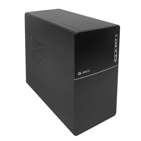Case TEROS TE-1038S Factor de forma ATX 250 W USB 3.0 2.0 audio negro. Teros-Case TEROS TE-1038S Factor de forma ATX 250 W USB 3