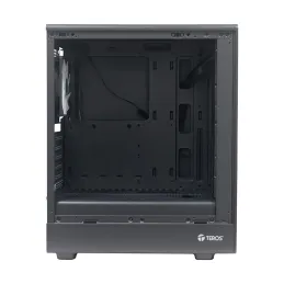 Case sin fuente gamer TEROS TE-1323G ITX M-ATX ATX 3.5" y 2.5" negro Teros-Case sin fuente gamer TEROS TE-1323G ITX M-ATX ATX 3.