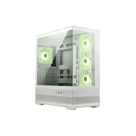 Case MSI MAG PANO 110R PZ WHITE mini-ITX Micro-ATX ATX Mid Tower Msi-Case MSI MAG PANO 110R PZ WHITE mini-ITX Micro-ATX ATX Mid 