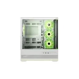 Case MSI MAG PANO 110R PZ WHITE mini-ITX Micro-ATX ATX Mid Tower Msi-Case MSI MAG PANO 110R PZ WHITE mini-ITX Micro-ATX ATX Mid 