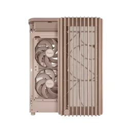 Case ASUS ProArt PA401 Wood Edition Beige - Tempered Glass Panel cooler master-Case ASUS ProArt PA401 Wood Edition Beige - Tempe