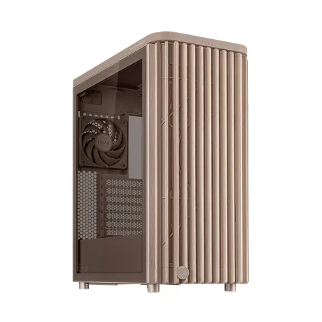 Case ASUS ProArt PA401 Wood Edition Beige - Tempered Glass Panel cooler master-Case ASUS ProArt PA401 Wood Edition Beige - Tempe