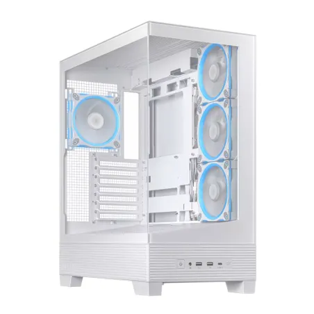 Case ASUS A31 PLUS Case White Asus-Case ASUS A31 PLUS Case White Motherboard - Factor de Forma soportados: mini-ITX, micro-ATX, 