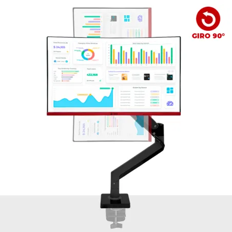  Rack para Monitor de 22" a 35" / Brazo Soporte TEROS TE-7113 127.1186 Rack para Monitor de 22" a 35" / Brazo Soporte TEROS TE-7