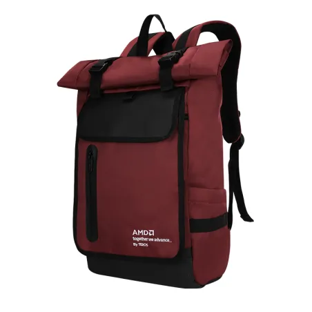  Backpack AMD By TEROS TE-9042R para notebooks de hasta 15.6" color vino rubby y negro 426.2712 Backpack AMD By TEROS TE-9042R p