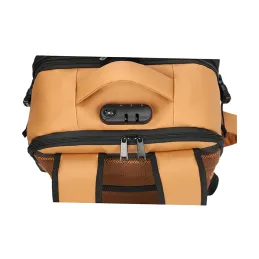 Travel Backpack Teros TE-9038BW para Notebooks de hasta 15.6" Color Brown Teros-Travel Backpack Teros TE-9038BW para Notebooks d