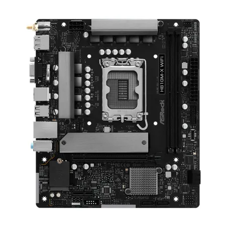  Motherboard ASROCK H810M-X WiFi Chipset Intel H810 LGA 1851 1xVGA 1xHDMI 1xDP mATX 404.2373 Motherboard ASROCK H810M-X WiFi Chi