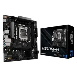  Motherboard ASROCK H810M-H Chipset Intel H810 LGA 1851 1xHDMI mATX 310.1695 Motherboard ASROCK H810M-H Chipset Intel H810 LGA 1