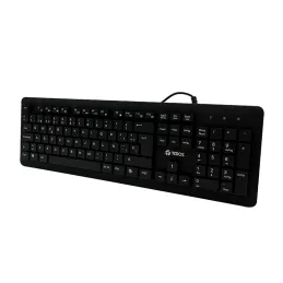 Teclado lavable TEROS TE-4065N IPX7 USB negro Teros-Teclado lavable TEROS TE-4065N IPX7 USB negro Descubre el Teclado TEROS TE-4