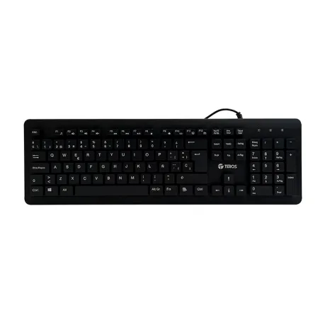 Teclado lavable TEROS TE-4065N IPX7 USB negro 44.9153 Teclado lavable TEROS TE-4065N IPX7 USB negro Descubre el Teclado TEROS T
