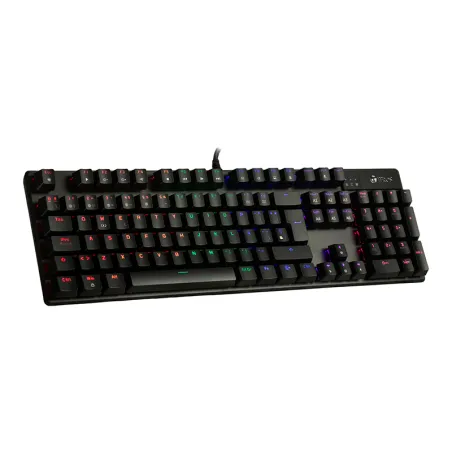  Teclado mecánico TE-4068G retroiluminación rainbow USB 2.0 español color negro 67.7966 Teclado mecánico TE-4068G retroiluminaci