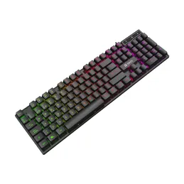 Teclado gamer TEROS TE-4072G RGB USB negro Teros-Teclado gamer TEROS TE-4072G RGB USB negro Descubre el teclado gamer TEROS TE-4