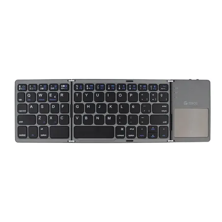  Teclado inalámbrico plegable TEROS TE-4075S BT 3.0 gris 63.5593 Teclado inalámbrico plegable TEROS TE-4075S BT 3.0 gris Lleva l
