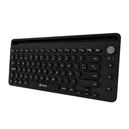 Teclado inalámbrico TEROS TE-4064N 2.4 GHz bluetooth 3.0 / 5.2 80 teclas negro Teros-Teclado inalámbrico TEROS TE-4064N 2.4 GHz 
