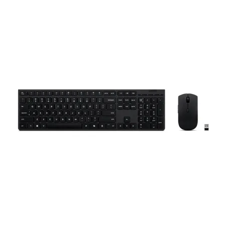  Teclado y mouse inalámbricos recargables profesionales Lenovo (español latino) 319.4915 Teclado y mouse inalámbricos recargable