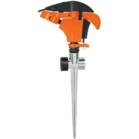  Aspersor Plastico 2 via 3/4", Estaca 21cm, Alcance 8.5m, Area 360, 50 PSI, Para conexion en Serie, ASP-P11X 10339 Truper 11.694