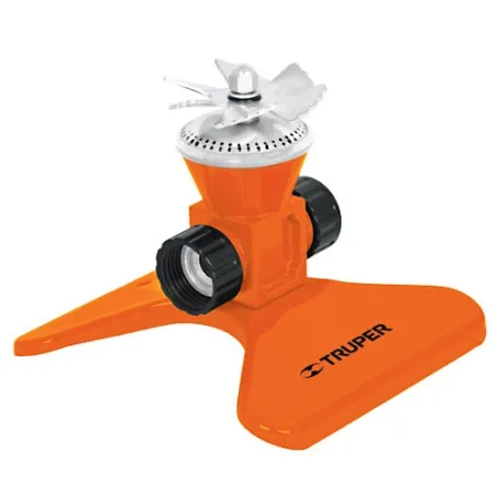 Aspersor base de Acero con Aspas Giratorias 3/4", Alcance 4.25m, conexion en serie, Area 360, 50 PSI, ASP-50 10329 Truper 20.33