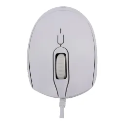 Mouse óptico TEROS TE-1225S 800-1200-1600 DPI USB 4 botones color blanco Teros-Mouse óptico TEROS TE-1225S 800-1200-1600 DPI USB