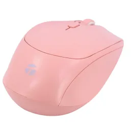 Mouse Óptico Teros TE-1226S 800-1200-1600 DPI USB 4 Botones Color Rosado Teros-Mouse Óptico Teros TE-1226S 800-1200-1600 DPI USB