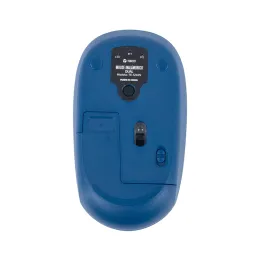 Mouse Inalámbrico Teros TE-1240S 2.4GHz 4 Botones USB Color Azul Teros-Mouse Inalámbrico Teros TE-1240S 2.4GHz 4 Botones USB Col