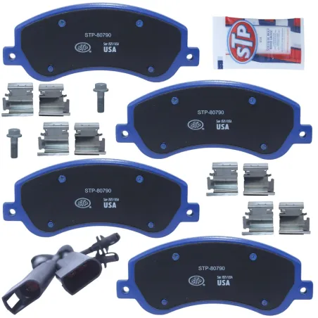  Juego Pastillas Freno Volkswagen Amarok 2000 CDBA CDCA DEL Ceramica STP 142.00002 Juego Pastillas Freno Volkswagen Amarok 2000 