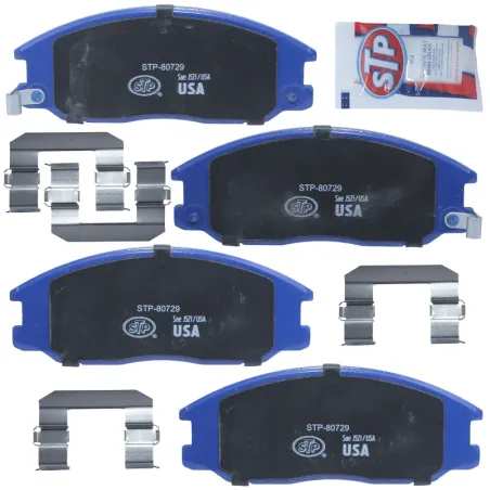  Juego Pastillas Freno Hyundai Starex Terracan Trajet SsangYong Actyon Kyron Musso Rexton DEL Ceramica STP 90.000016 Juego Pasti