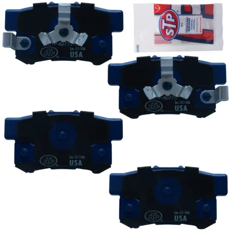 Juego Pastillas Freno Honda Accord CRV F22A K24A1 K24Z-1 POS Ceramica STP stp-Juego Pastillas Freno Honda Accord CRV F22A K24A1 