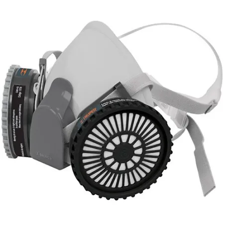  Respirador Profesional con Cartuchos Pintura y Pestecidas Media Cara, Banda Elastica, KIT-REP-PP 13731 Truper 97.457627 Respira