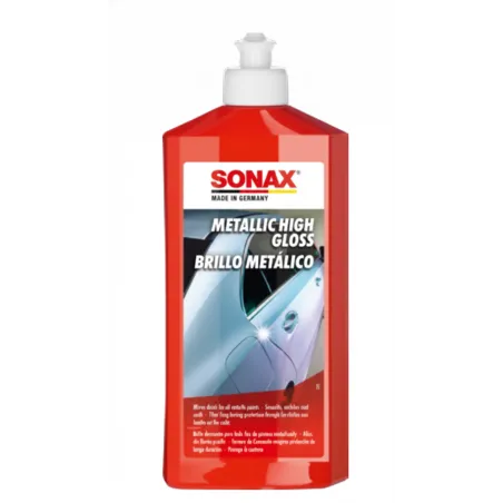 Pulidor Metallic high gloss Ideal Pinturas Metalizadas 0.5L Medio Sonax 317200 Sonax-Pulidor Metallic high gloss Ideal Pinturas 