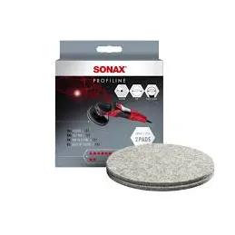 Almohadilla Pad de Fieltro 125mm 2Unidades Pulido de Vidrio Sonax 493300 Sonax-Almohadilla Pad de Fieltro 125mm 2Unidades Pulido