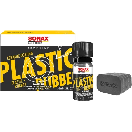 Sellador Plastico y Caucho Ceramica Coating CC Profiline 4Esponjas 50ml Sonax 241000 Sonax-Sellador Plastico y Caucho Ceramica C