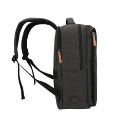 Backpack Teros City III TE-9045GR, para Notebooks de hasta 15.6" - Color Gris Teros-Backpack Teros City III TE-9045GR, para Note