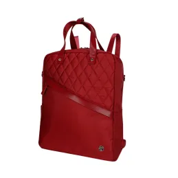 Backpack Teros Roseann II TE-9049RD, para Notebooks de hasta 14.1", Color Rojo Teros-Backpack Teros Roseann II TE-9049RD, para N