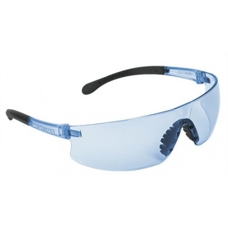 Lentes de Seguridad Ultraligero Azul, 100% Policarbonato con UV Antirayadura, LEN-LZ 10819 Truper