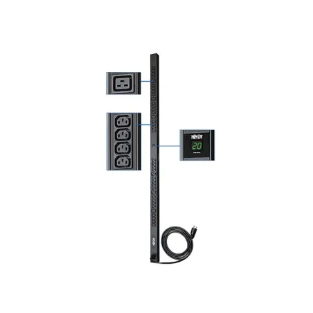 Unidad de distribución de energía Tripp-Lite PDUMV20HV, monofásico con medidor digital. CDP-Unidad de distribución de energía Tr