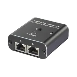 Switch Bidireccional de red Renkforce RF-EW-700 de 2 puertos 2.5G & 5G, Alimentacion USB renkforce-Switch Bidireccional de red R