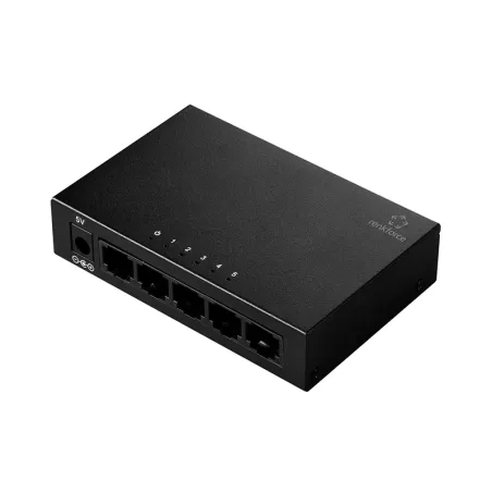 Switch de red RJ45 Renkforce RF-US-500, de 5 puertos y 1 GBit/s renkforce-Switch de red RJ45 Renkforce RF-US-500, de 5 puertos y