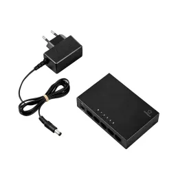Switch de red RJ45 Renkforce RF-US-500, de 5 puertos y 1 GBit/s renkforce-Switch de red RJ45 Renkforce RF-US-500, de 5 puertos y