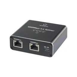 Switch Gigabit Ethernet Renkforce RF-GES-400 con 4 puertos RJ45 y alimentación por USB renkforce-Switch Gigabit Ethernet Renkfor