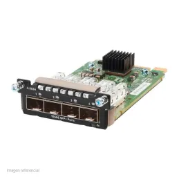 HPE 3810M Aruba (JL083A), 4 SFP+, velocidad de transferencia 10 Gbps. HPE-HPE 3810M Aruba (JL083A), 4 SFP+, velocidad de transfe