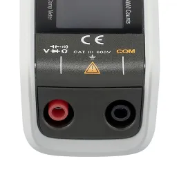 Pinza Amperimétrica VOLTCRAFT VC-371 Digital CAT III 600 V Pantalla (cuenta): 4000 voltcraft-Pinza Amperimétrica VOLTCRAFT VC-37