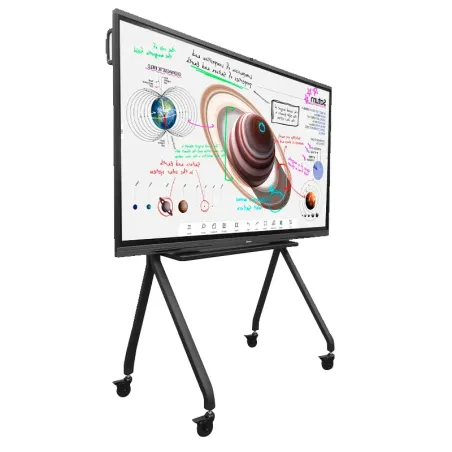 Rack portátil TEROS TE-9010S para pantalla táctil interactiva de 75" a "86", negro Teros-Rack portátil TEROS TE-9010S para panta