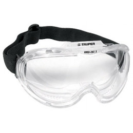 Goggles de Seguridad Profesionales, 100% Policarbonato con UV Antirayadura, GOT-X 14214 Truper