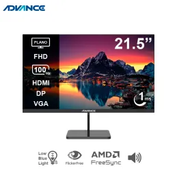 Monitor plano ADVANCE ADV-2152S 21.5" FHD IPS 100Hz 1ms HDMI DP VGA PARLANTES negro Advance-Monitor plano ADVANCE ADV-2152S 21.5