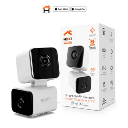  Camara Wifi Doble Lente PTZ 2K Motorizada HMD Wifi DualBand ModoPatrulla Nexxt NHC-IP30DL 177 Camara Wifi Doble Lente PTZ 2K Mo