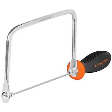  Arco de Sierra Arco Calador 6", Incluye 5 sierras, Varios Usos, ACA-6X 10221 Truper 22.033898 Arco de Sierra Arco Calador 6", I